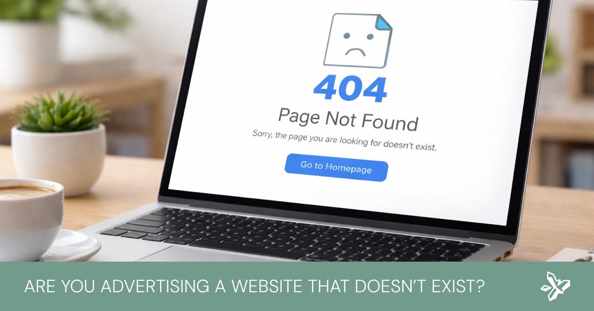 What Happens When You Advertise a Website That Doesn't Exist?