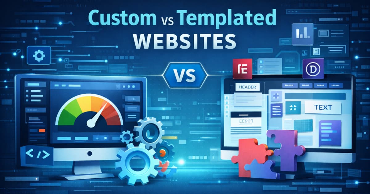 Custom vs Templated Websites: What’s the Right Choice for Your Small Business?